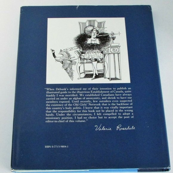 Debunk's Illustrated Guide To The Canadian Establishment HB Used Book Humour - Picture 4 of 11